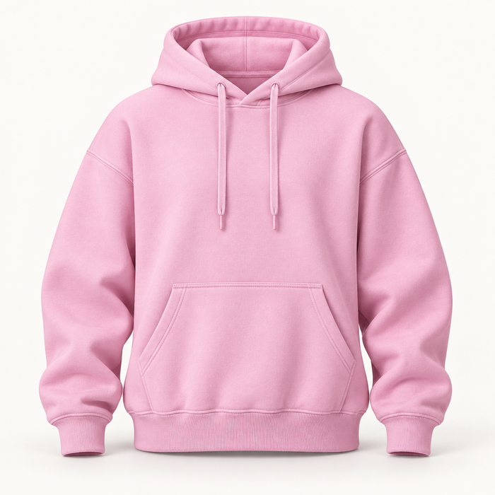 Hoodie rose pâle — vue avant