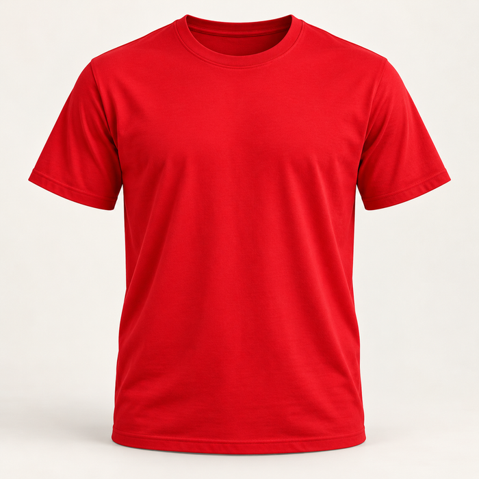 T-shirt rouge — avant