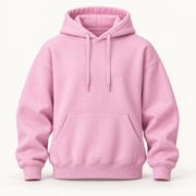 Hoodie rose pâle — vue avant