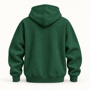 Hoodie vert forêt — vue arrière