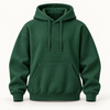 Hoodie vert forêt — vue avant