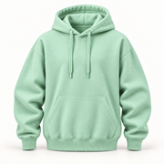 Hoodie vert menthe — vue avant