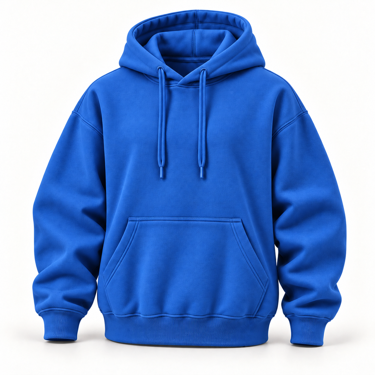 Hoodie bleu royal — vue avant