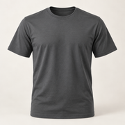 T-shirt gris anthracite — avant