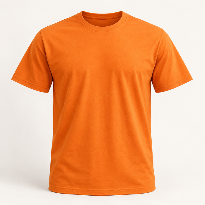 T-shirt orange — avant
