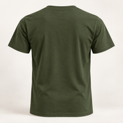 T-shirt vert olive — arrière