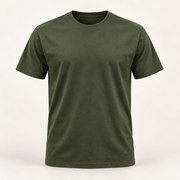 T-shirt vert olive — avant