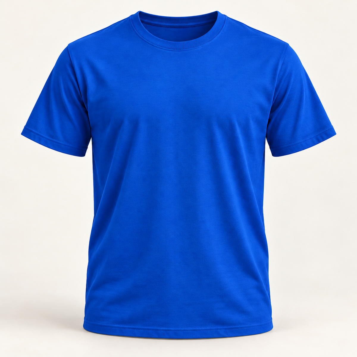 T-shirt bleu royal — avant